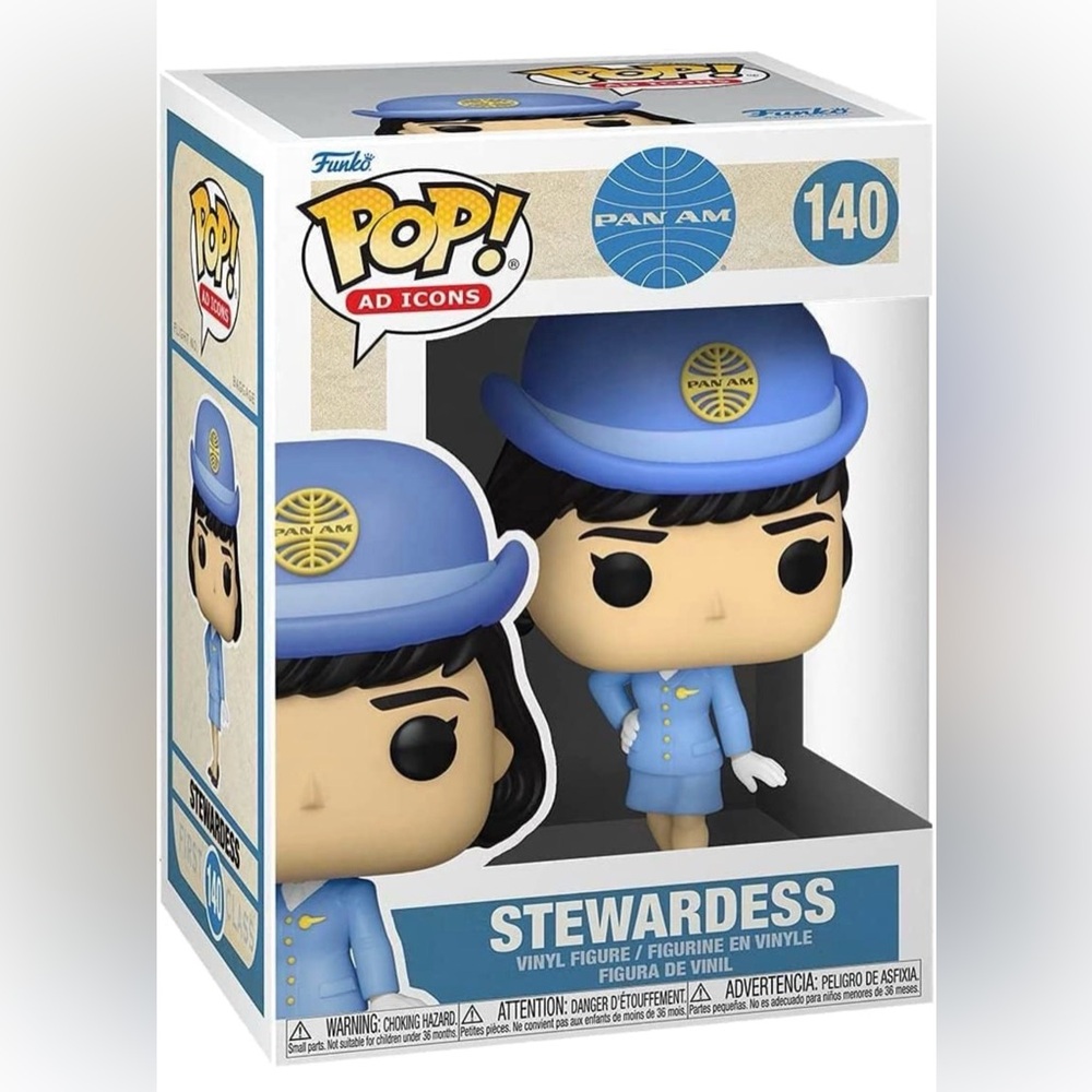 Funko Pop Ad Icons #140Pan Am Stewardess New